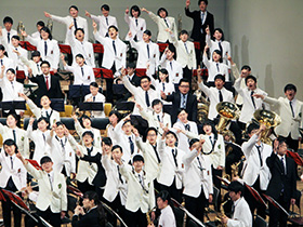 総合研究センター ウインドオーケストラ コンサートを開催 吹奏楽に情熱を傾ける中学生 高校生 大学生が共演 ノースアジア大学