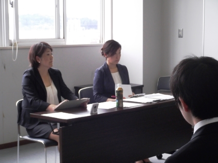 画像:面接試験対策講座を担当した株式会社プレステージ・ヒューマンソリューションの外部講師