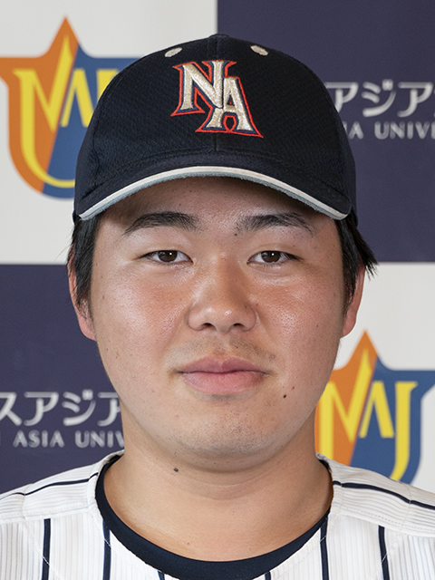 田村　新夏（捕手・ノースアジア大学）